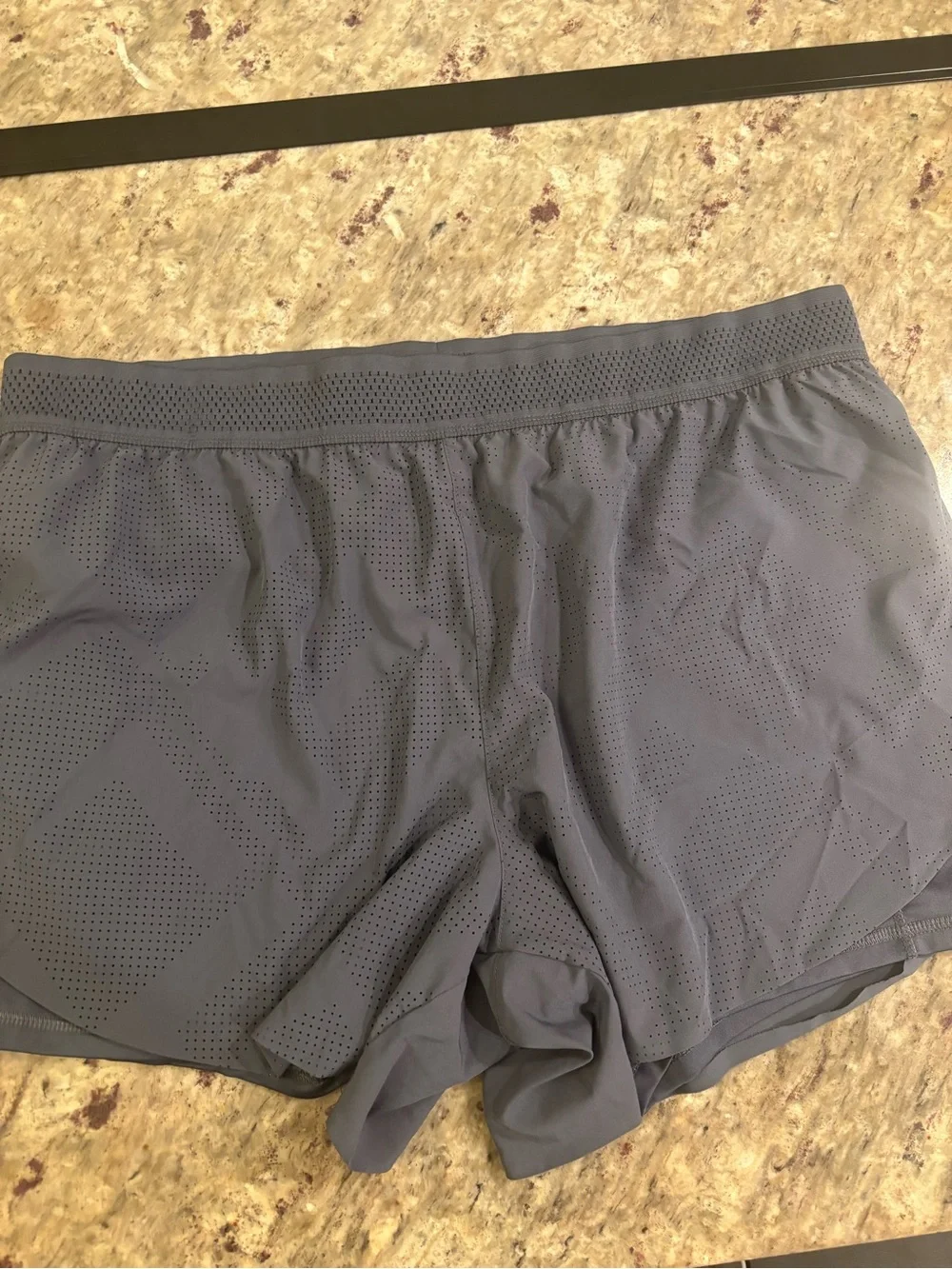Bundle Gray Athletic Shorts and Pink, Teal & Orange Floral shorts- Reebok/Avia